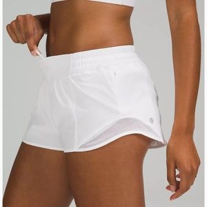 Lululemon hotty hot low rise shorts